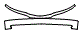 Bumper Kit pattern for the 1998 Lincoln Continental
