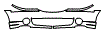 Bumper Kit pattern for the 2006 Lincoln LS