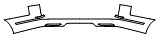 Rear Bumper Kit pattern for the 2021 Lincoln Navigator