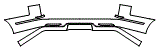 Rear Bumper Kit pattern for the 2021 Lincoln Navigator