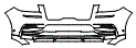 Bumper Kit pattern for the 2021 Lincoln Navigator