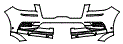 Bumper Kit pattern for the 2021 Lincoln Navigator
