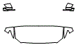 Hood, Fender and Mirror Kit pattern for the 2020 Lincoln Continental