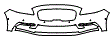 Bumper Kit pattern for the 2020 Lincoln Continental