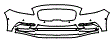 Bumper Kit pattern for the 2020 Lincoln Continental