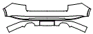 Rear Bumper Kit pattern for the 2027 Lincoln Aviator