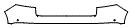 Rear Bumper Kit pattern for the 2020 Lincoln Aviator