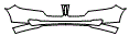 Bumper Kit pattern for the 2011 Lincoln MKZ