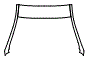 Roof and A-Pillar Kit pattern for the 2020 Lincoln MKZ