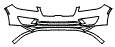 Bumper Kit pattern for the 2020 Lincoln MKZ