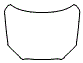 Full Hood Kit pattern for the 2017 Lincoln MKZ