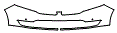 Bumper Kit pattern for the 2013 Lincoln MKS