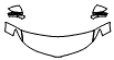 Hood, Fender and Mirror Kit pattern for the 2018 Lincoln MKC
