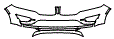 Bumper Kit pattern for the 2018 Lincoln MKC