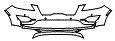 Bumper Kit pattern for the 2019 Lincoln MKC