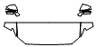 Hood, Fender and Mirror Kit pattern for the 2022 Lincoln Nautilus