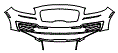 Bumper Kit pattern for the 2019 Lincoln Nautilus