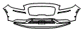 Bumper Kit pattern for the 2022 Lincoln Nautilus
