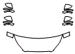 Hood, Fender and Mirror Kit pattern for the 2026 Lincoln Corsair