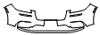 Bumper Kit pattern for the 2020 Lincoln Corsair