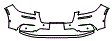 Bumper Kit pattern for the 2020 Lincoln Corsair