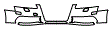 Bumper Kit pattern for the 2008 Audi S6