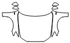 Full Fender, Full Hood and Mirror Kit pattern for the 2013 Audi S6