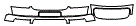 Grille, Bumper and Air Dam kit pattern for the 2006 Audi TT