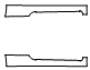 Rocker Panel Kit pattern for the 2013 Audi TT