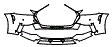 Bumper Kit pattern for the 2018 Audi TT