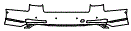 Rear Bumper Kit pattern for the 2027 Audi S8
