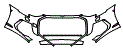 Bumper Kit pattern for the 2027 Audi A8