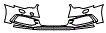Bumper Kit pattern for the 2013 Audi S6