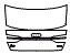 Trunk Lid Kit pattern for the 2019 Audi A6