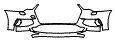 Bumper Kit pattern for the 2019 Audi A6