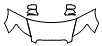 Hood, Fender and Mirror Kit pattern for the 2008 Audi S6