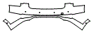 Rear Bumper Kit pattern for the 2026 Audi A6 allroad