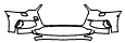 Bumper Kit pattern for the 2019 Audi A6