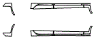 Rocker Panel Kit pattern for the 2009 Audi A4