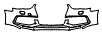 Bumper Kit pattern for the 2016 Audi S4