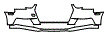 Bumper Kit pattern for the 2017 Audi A4