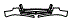Lower Bumper kit pattern for the 2004 Audi A4