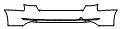 Rear Bumper Kit pattern for the 2017 Audi A4