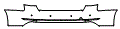 Rear Bumper Kit pattern for the 2017 Audi A4