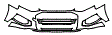 Bumper Kit pattern for the 2025 Audi A4