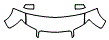 Hood, Fender and Mirror Kit pattern for the 2002 Audi A4