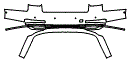 Rear Bumper Kit pattern for the 2020 Audi A8L (Canada)