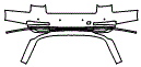 Rear Bumper Kit pattern for the 2021 Audi A8 L (US)