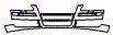 Bumper Kit pattern for the 2006 Audi A8