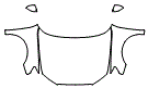Full Hood, Fender and Mirror Kit pattern for the 2015 Audi S3